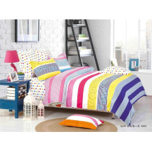Ropa de cama nupcial impreso colorido de la alta calidad 100% algodón fijado